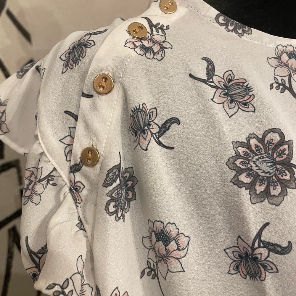 Loft sleeve blouse plus size brand new